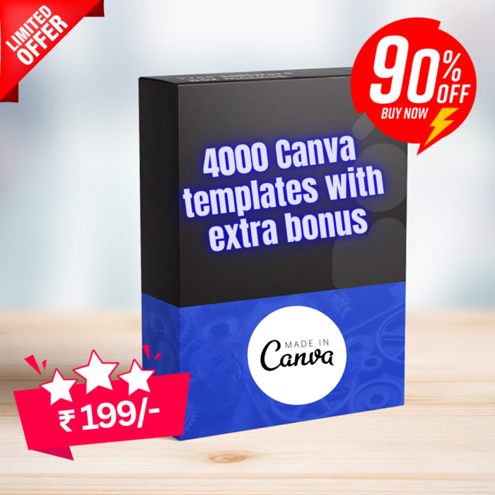 4000 Canva Templates With Extra Bonus – Digicom